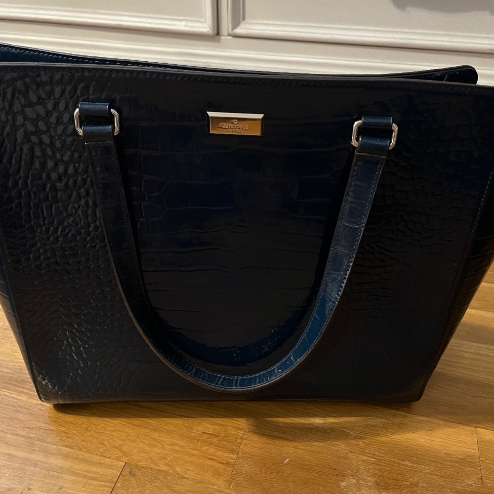 Blue Leather Kate Spade